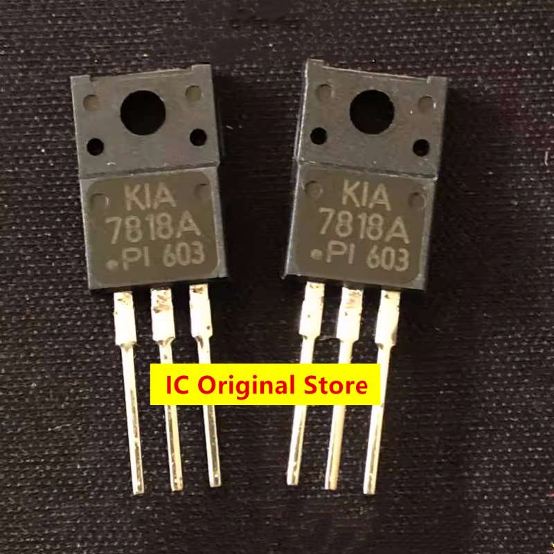 10pcs KIA7818A New And Original IC Triode TO-220F 7818 Electronic Integrated Circuit KIA7818