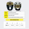 OEM ODM Thickened Portable Fully Enclosed Boxing Helmet Professional Muay Thai Monkey Face Safety Sanda Training Headgear