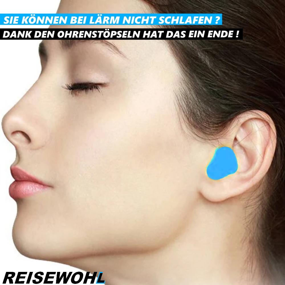 REISEWOHL Reise Nackenkissen Reisekissen Nackenhörnchen Nackenrolle aufblasbar