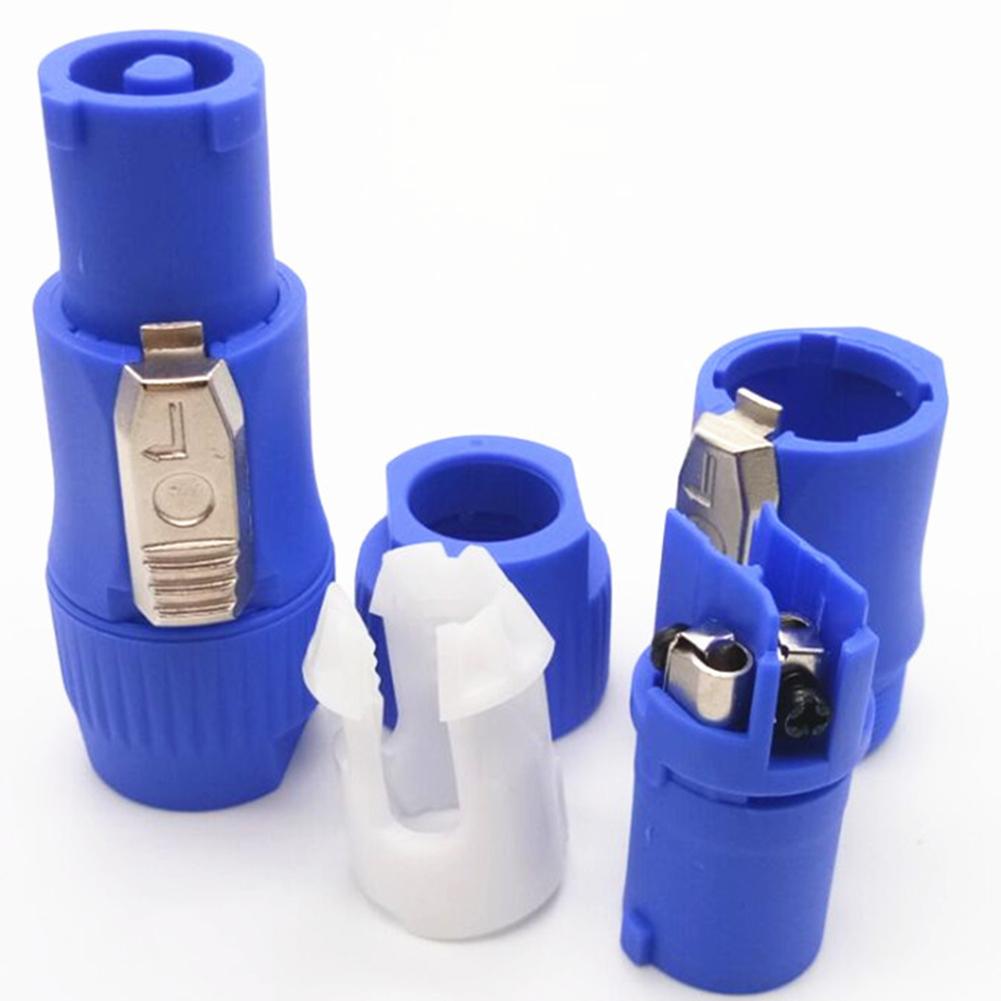 10PCS 3-Pin Male Power Connector AC Cable 20A 250V Power Plug Adapter For DMX Signal Stage Lights, Moving Head Lights