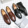 Classic Casual Leather Loafers For Men Formal Social Office Leather Shoes Men Tassel Wedding Business Loafers Men's Dress Shoes