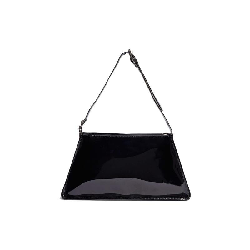 Adidas Originals Polyurethane Leather Handbag Mini Unisex Black Adidas II3390