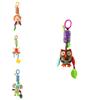 Skk New Animal Wind Chime Bed Hanging Pushchair Pendant With Bell Teether Plush Toy Manufacturer Supply