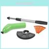 Zip Trim Cordless Trimmer Edger With Telescopic Anti-slip Grip For Garden Weed Control