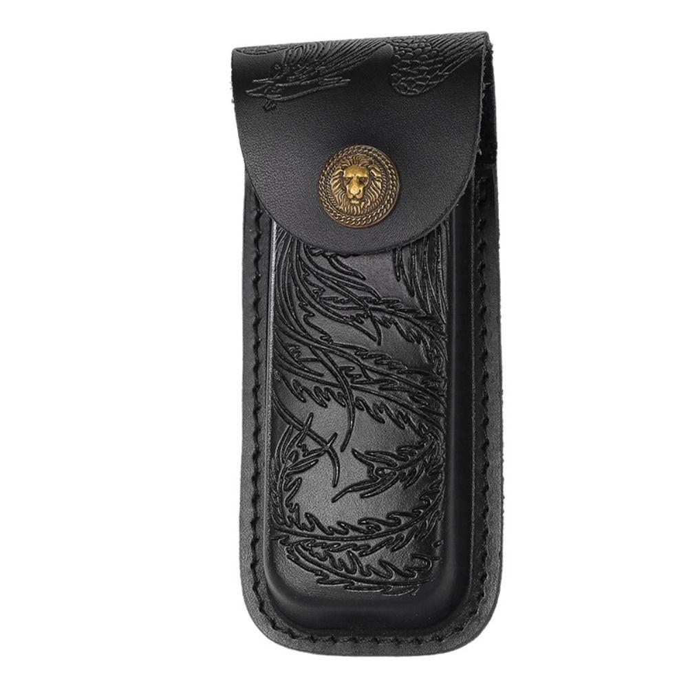 High Quality Black Waist Knife Scabbard Foldable 4 Styles Case Holder Flashlight Belt Loop Outdoor Tool