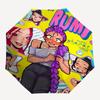 1pc KPop Demon Hunters16 Umbrella, Sun Protection, And UV Shielding. It Has Eight Sturdy Ribs for Outdoor Use And Perfect Gift