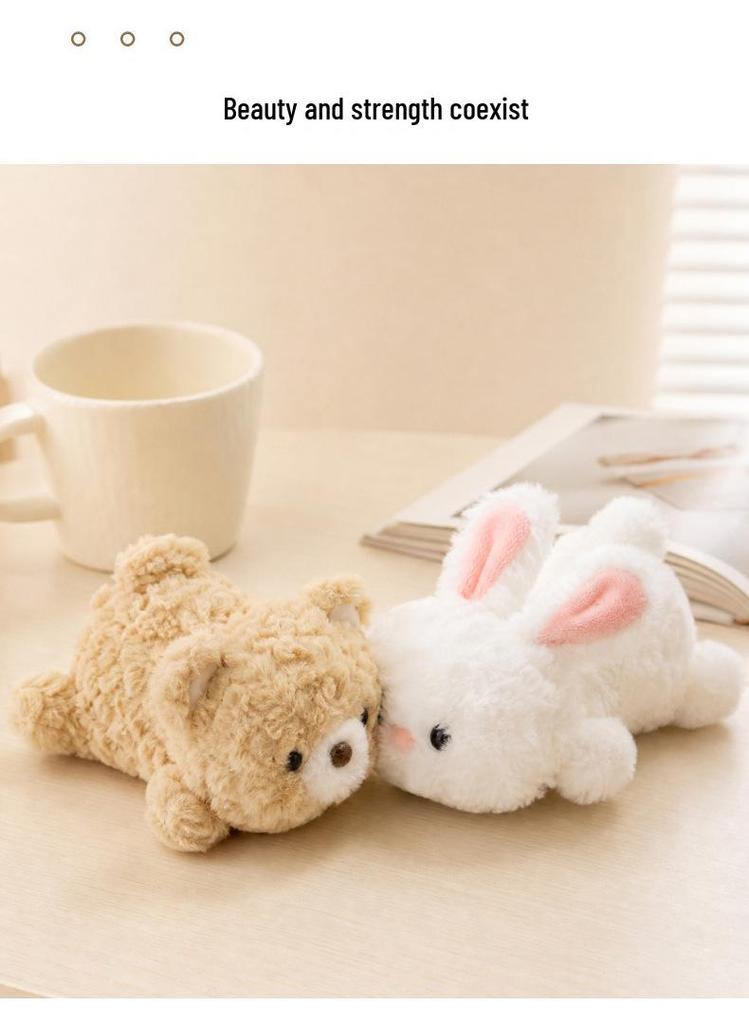 Small Animal Superstar Plush Toy - Cute Palm-Sized Doll Gift
