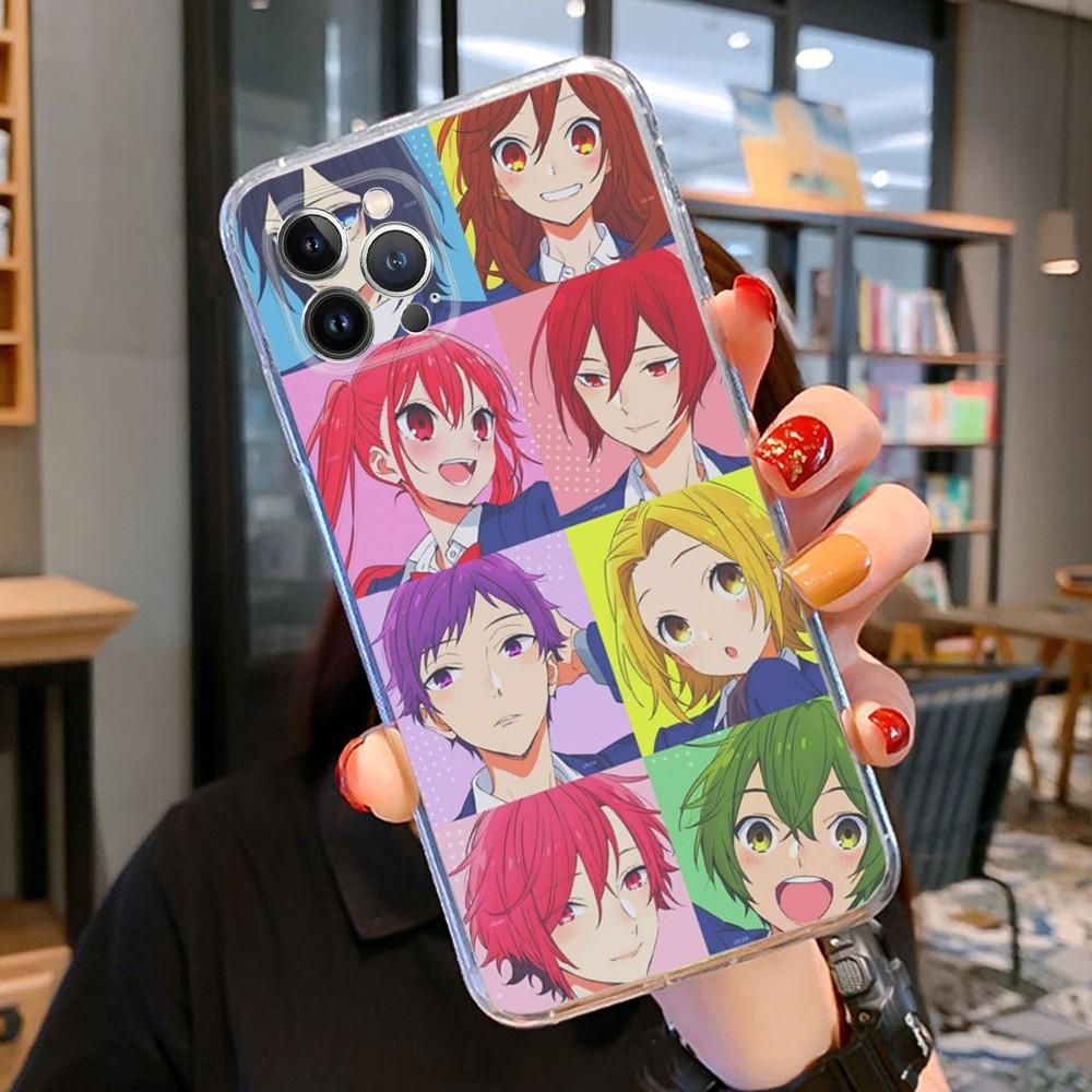 Anime Horimiya Phone Case For iPhone 15 14 11 12 13 Mini Pro XS Max Cover 6 7 8 Plus X XR SE 2020 Funda Shell
