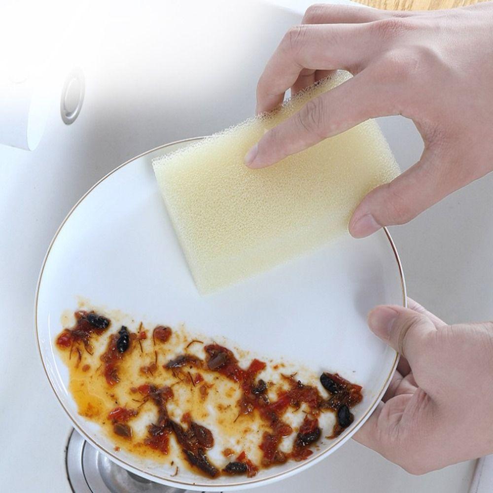 

Non-Scratch Eraser Sponge Dishwashing Sponge Multi-Use Cleaning Sponge Scrubbing Dish Sponge Random color