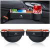 Compatible with Toyota Harrier Large Capacity Side Storage Box with Drink Holder and Small Item Fits 30 60 and 80 Series Seat Gap Armrest Storage Gap