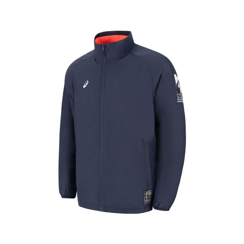 

Asics Sports Lifestyle Brand Logo Water Resistant Windproof Warm Long Sleeve Jacket Men Jacket 2031F178-400