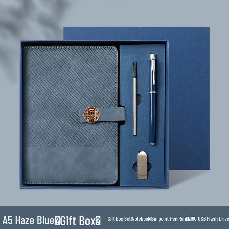 Custom Notebook & Diary Gift Set with Logo for Company Event or Student