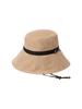 The North Face Chapeau Randonnée Paille Mentonnière Amovible Taille M, Unisexe, Paille, Compact, Lavable, Cordon, NN02343, Naturel,
