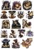 17pcs  Self-made Fairy Garden Fairy Book Reading  Scrapbooking Stickers /Decorative/DIY Craft Photo Albums Journaling Stationery