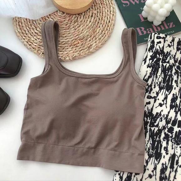 Spicy Girl Podprsenka Braletka s pevnými ramínky, polstrovaná, racerback - Krásná záda, bandeau dámský vrchní díl spodního prádla