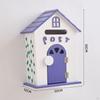 Wall Mount Mailbox Garden Wooden Post Box Mail 8.6x4.7x12.6inch Multifunctional