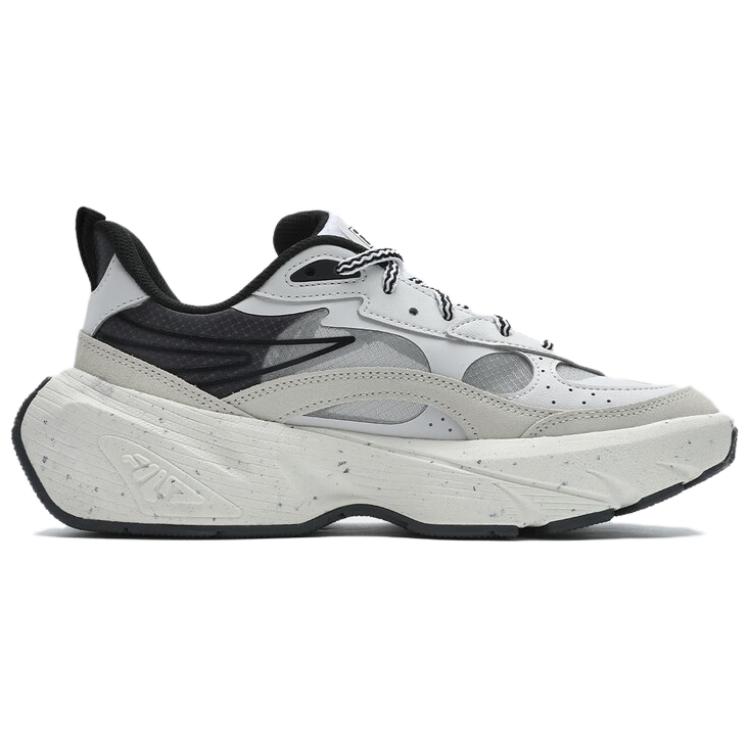 Fila Warpdrive Comfortable Durable Low-Top Casual Shoes Women Sneaker White Gray F12W421111F-WN
