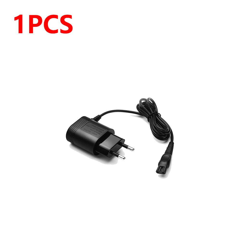 1-5PCS EU Plug Shaver Charger Replacement Electric Adapter Charger Wall Plug Compatible for Philips Shaver 6070/6075/6095