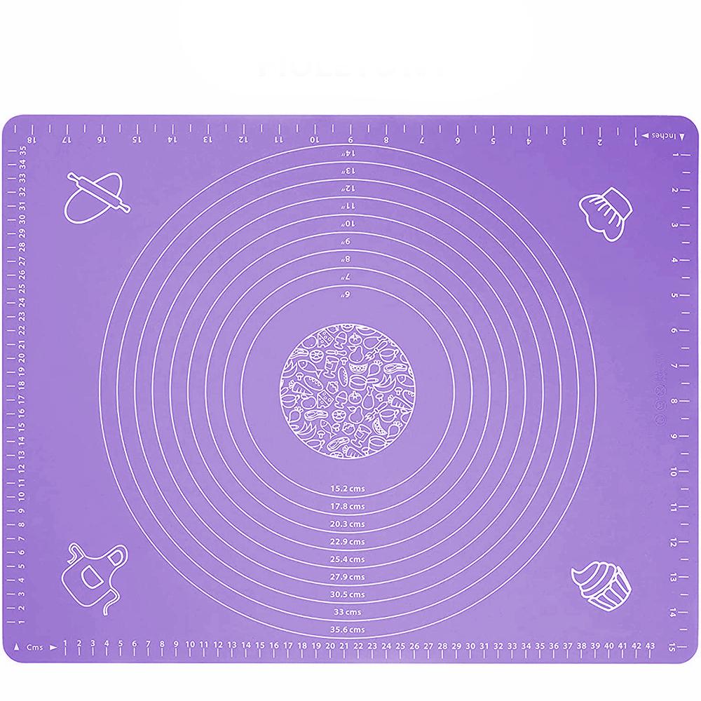 Large Silicone Pastry Board Kitchen Mat with Measures
