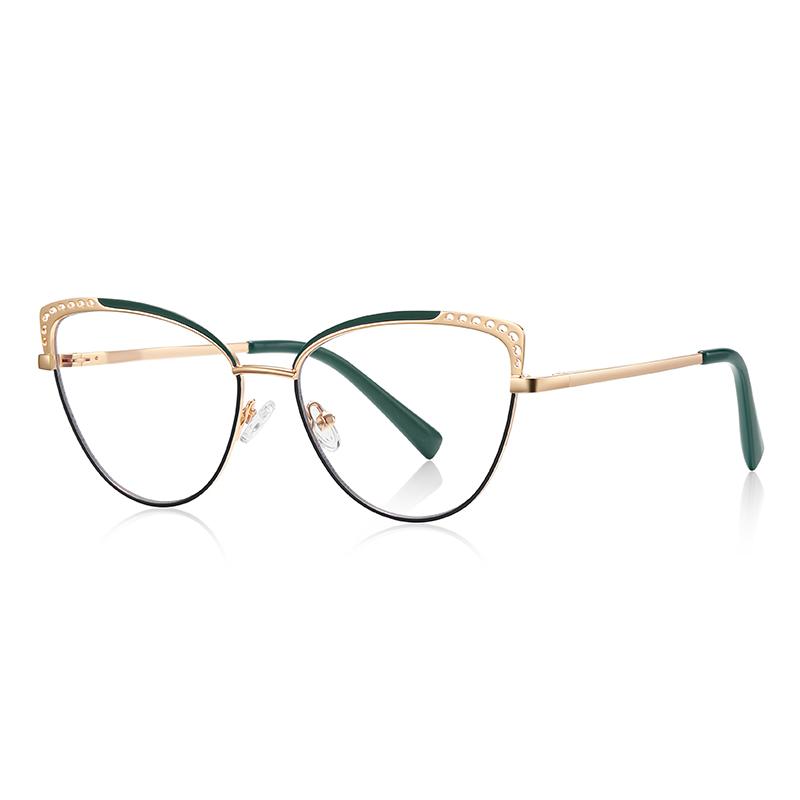 

Fashion 0 Diopters Women s Blue Light Blocking Glasses Frame Cat Eye Anti Radiation Protection Eyeglasses Female Optical Eyewear
