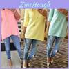 Stijlvol Dameslos Medium Mouw T-shirt Lente Blouse Ideaal Voor Dagelijkse Casual Kleding