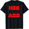 Funny Couples Valentines Day Fun His Ass Her Boner Cotton Men Love T Shirt