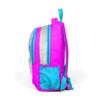 Coral High Kids Rosa Silber Glitzer Einhorn gemusterter Schulrucksack mit drei Fächern 14383