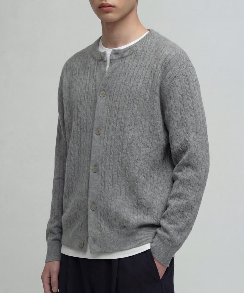 Veryvain Viscose Cable Cardigan - 8 Color