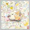Hand-Drawn Cartoon Puppy Stickers: 52 Cute Boba Cup Designs for Journals & Luggage