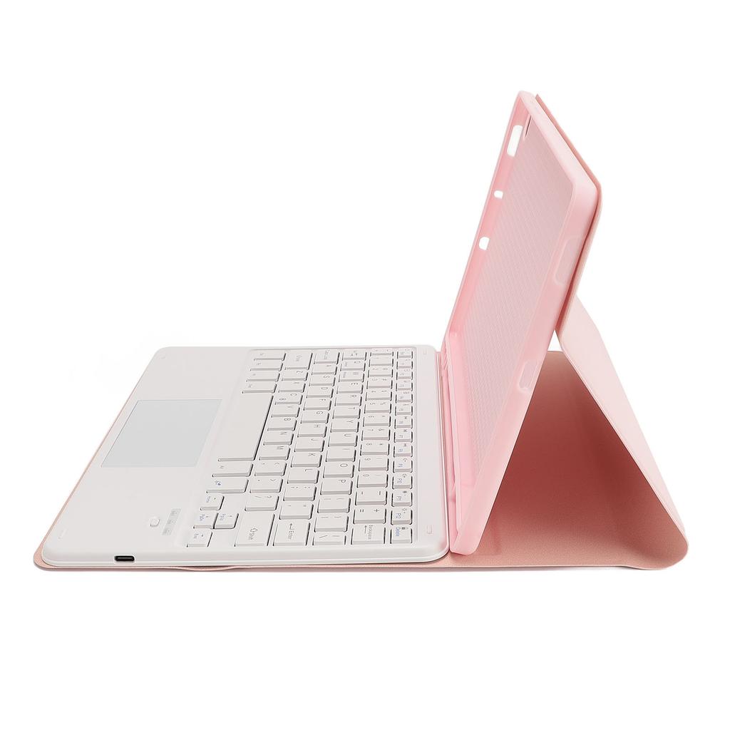 Tablet Keyboard Case Leather Bluetooth Anti Scratch Tablet Touchpad Keyboard Case for Galaxy Tab S6