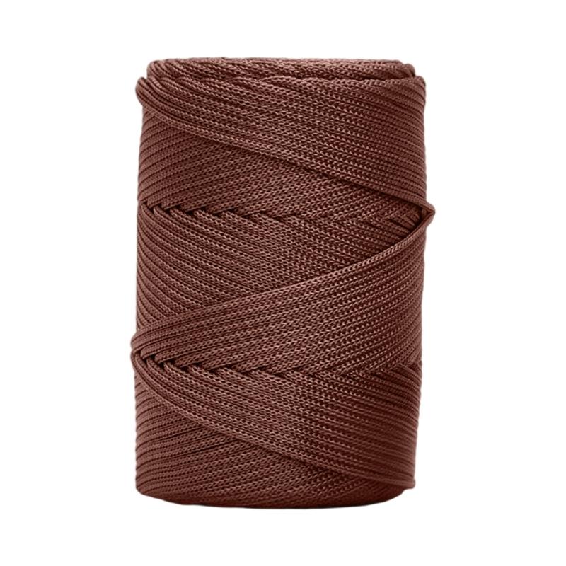 Fio Adicional de Polipropileno Centro Vazio Fio para Artesanato Substância Macia Ventilada Para Tricô Crochê Uso Constante