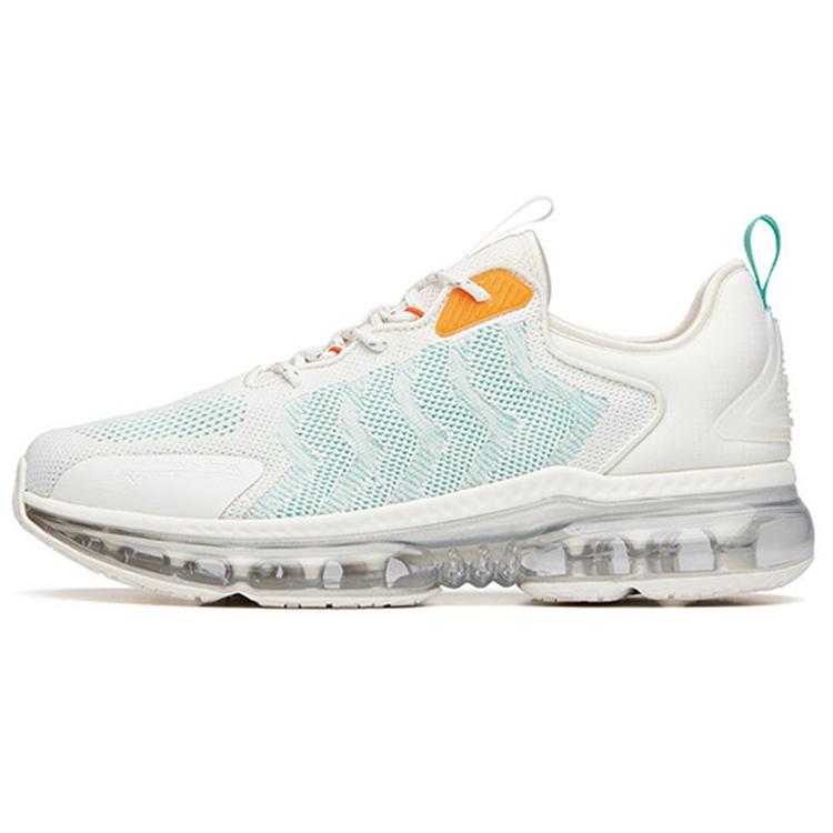 ANTA Running Series Sneakers Full Cushion White Green Orange Men s 912135505-1 EU 39