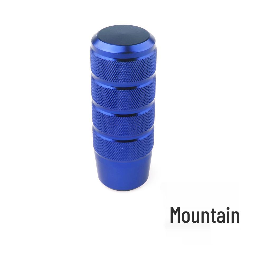 9.5CM Aluminum Alloy Matte Blue Gear Shift Knob