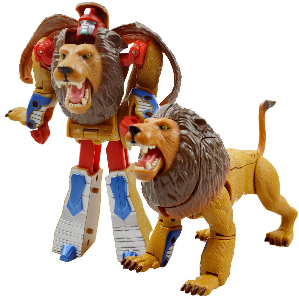 Super Evolution Transformation Anivatron VI Lion Transforming Robot