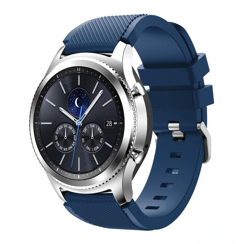 22mm Silicone strap For Samsung Galaxy Watch 3/Gear S3/Huawei Watch 5 4 GT5 GT4-3-2 46mm Sports Bracelet Wristband Amazfit GTR 4