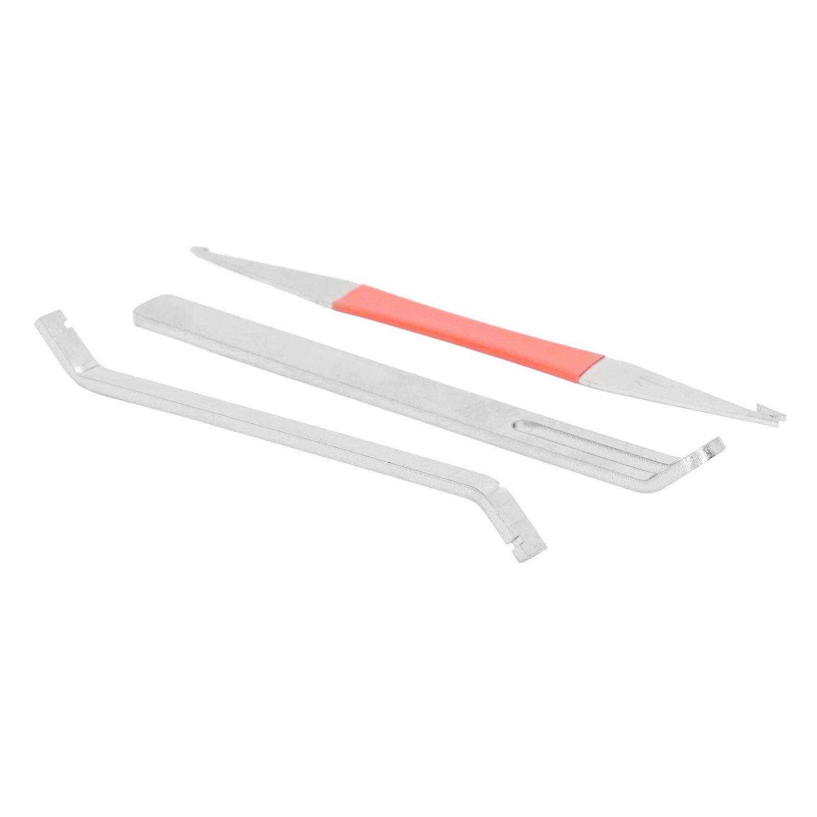 

3 шт. Инструмент для ремонта саксофона Крючок для пружин Инструмент для настройки Ремонт звукового отверстия Плоскогубцы E Деревянный духовой инструмент