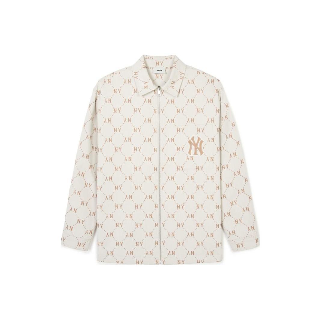 MLB SS24 New York Yankees Jackets & Coats Unisex Cream 3AWSM0441-50CRS XL