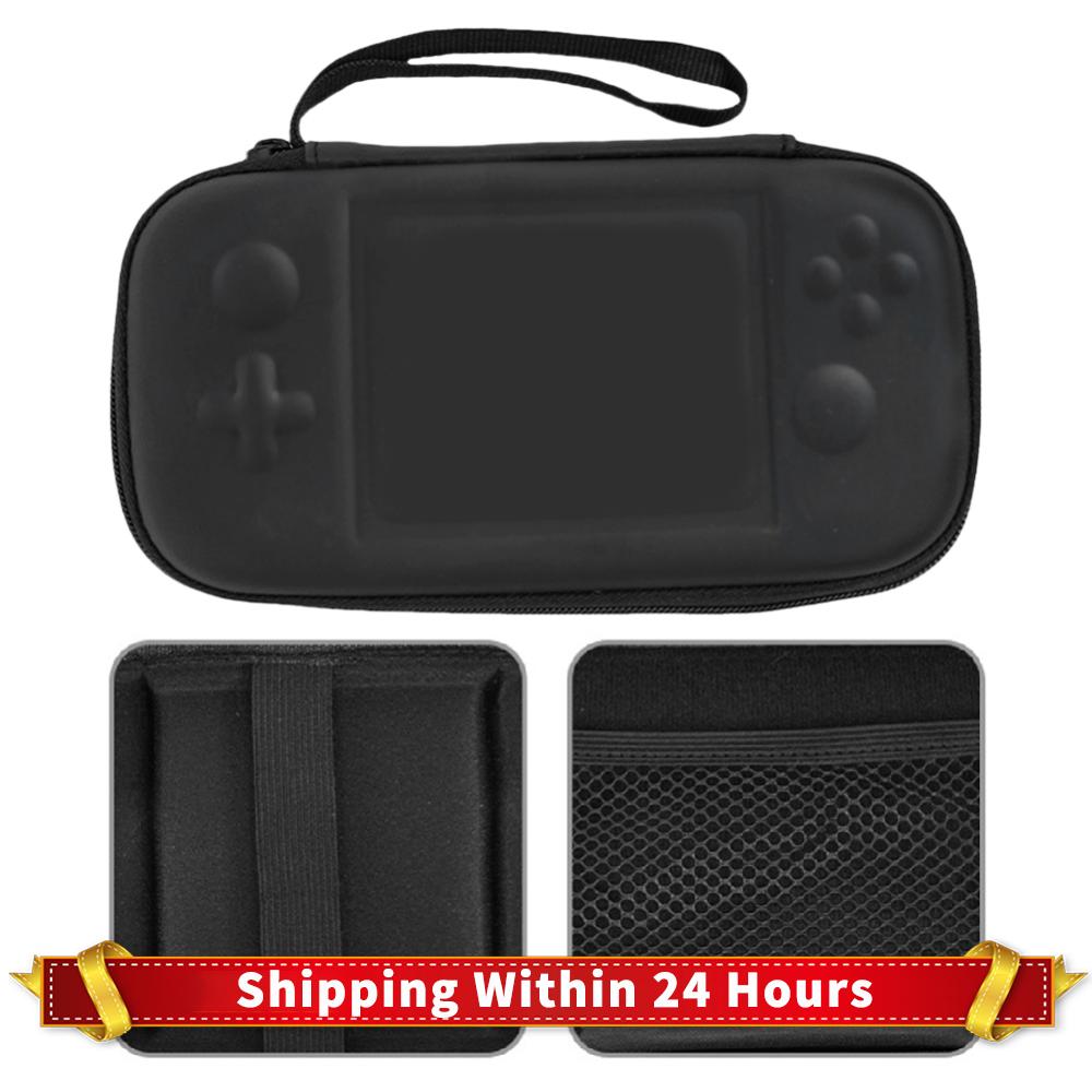 For Anbernic RG406H Handheld Game Console Case Bag Shockproof Travel Storage Bag with Mesh Bag Protective Travel Case