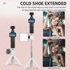 FLYMILE Universal Selfie Stick for GoPro Insta360 Action Cameras Tripod with Rotating Ball Head