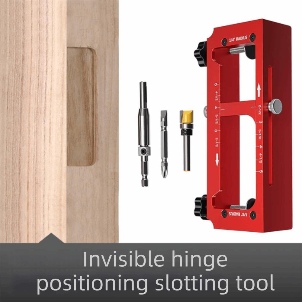 Durable Door Hinge Jig Aluminum Zinc Zinc Alloy Door Hinge Template Kit Exterior Doors