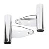 Motorcycle Headlight Mounting Bracket Polished Stainless Steel Rubber for Z50 Z50A Z50J Z50R Mini