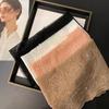 Vreovor Lace Pearl Diamond Silk Scarf Korean Version Versatile White Lace Embroidery Headband Dress Waist Seal
