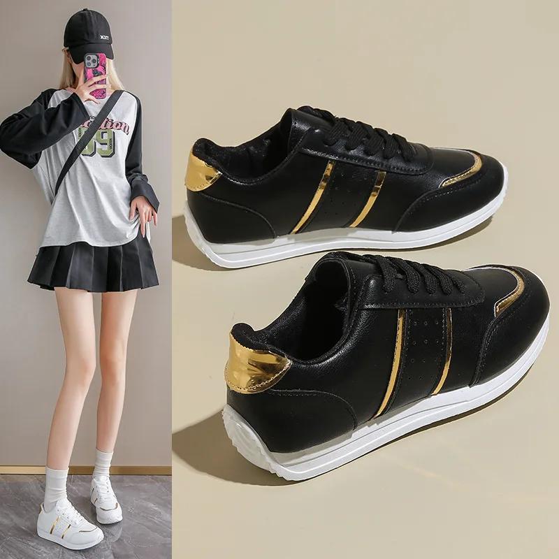 Discounted women's shoes new spring autumn fashion trend flat casual shoes lightweight and wear-resistant sports shoes sneakers