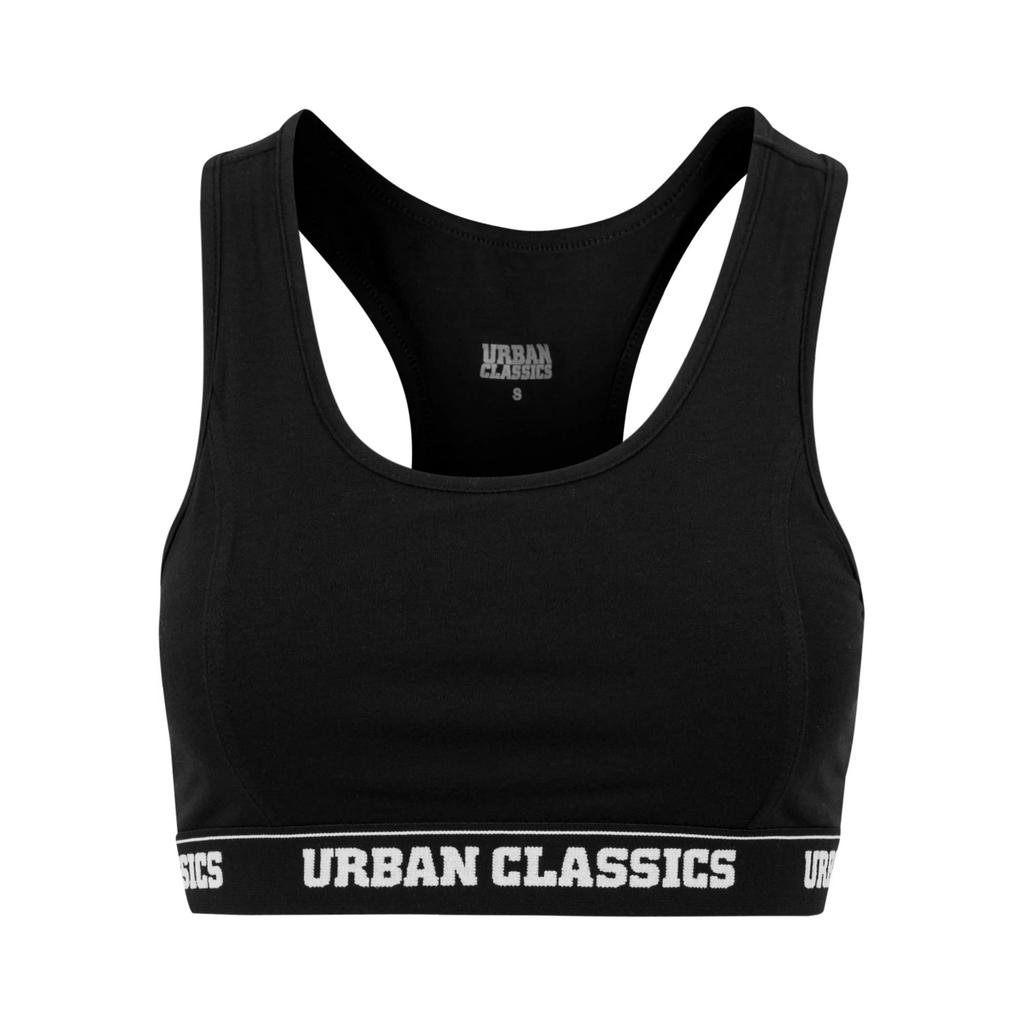 Urban Classics Dámská/Dámská Logo Podprsenka