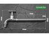 304 Stainless Steel Anti-Freeze Cold Resistant Outdoor Faucet with 4/6-Point Nozzle for Washing Machine