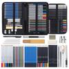 Professional Fine Arts Sketch & Colored Pencils Set - Creative Toolkit for Drawing & Painting
