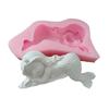 1PCS Mermaid Tail Fondant Mold Silicone Mold Chocolate Candy Molds Sea Kitchen Baking Tools Decorating Baking Tools 45a