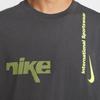 Nike T Shirts Men's Dark Gray Crew Neck Moderate HQ9263-060