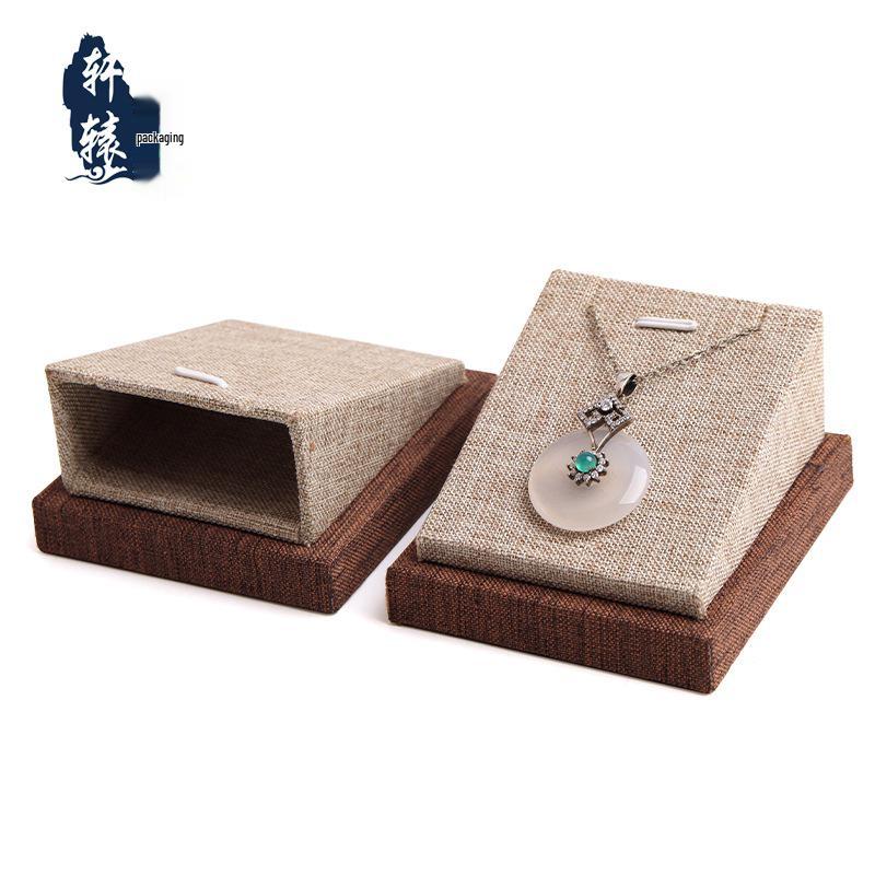 Coffee Right-Angle Beveled Pendant Holder Display Stand