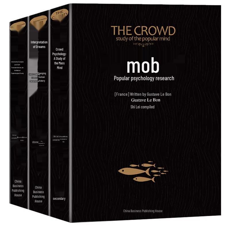 Complete 3-Volume Set: Self-Esteem & Overcoming, The Crowd: A Study of the Popular Mind, The Interpretation of Dreams in Adlerian Psychology